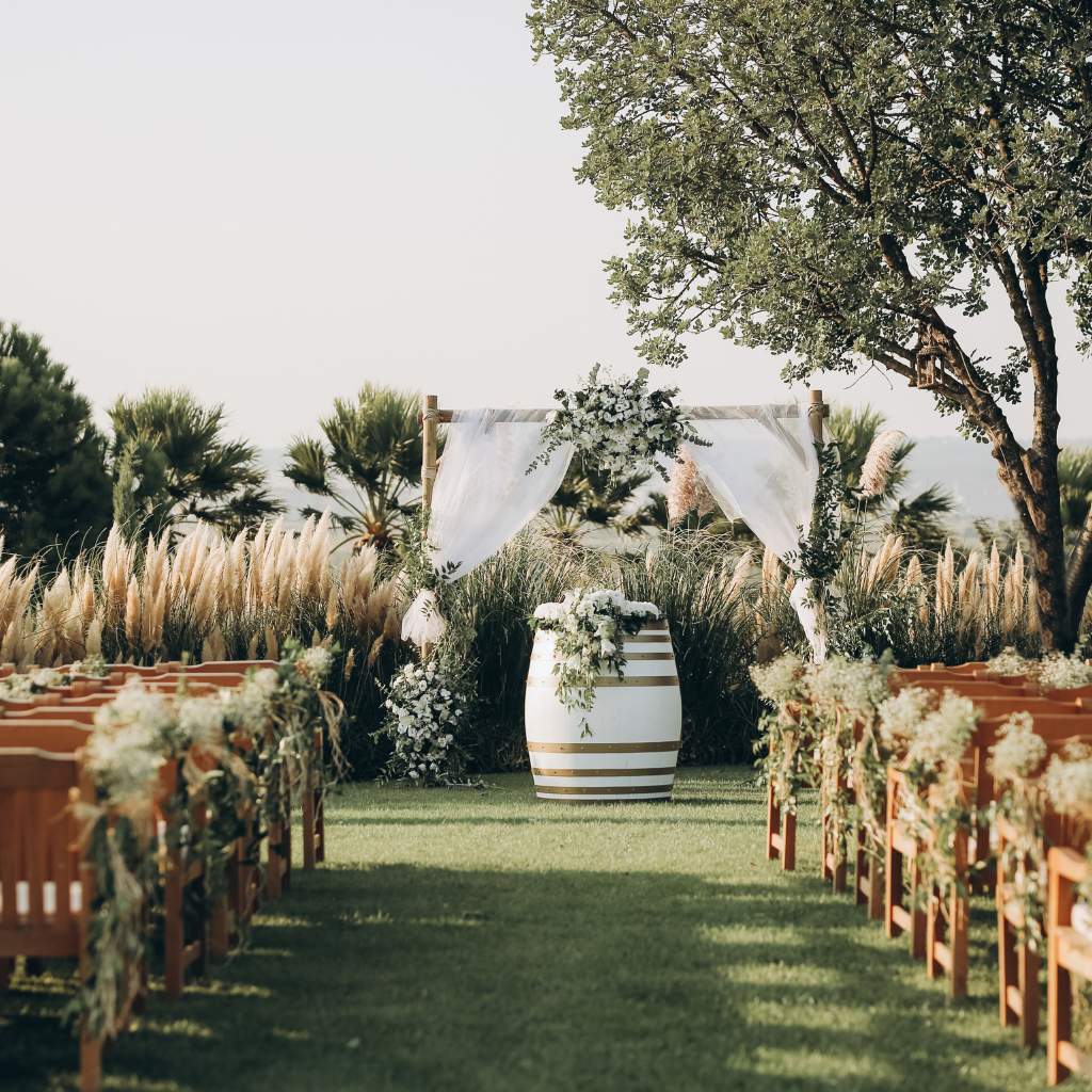 ceremonia de boda express en parque natural