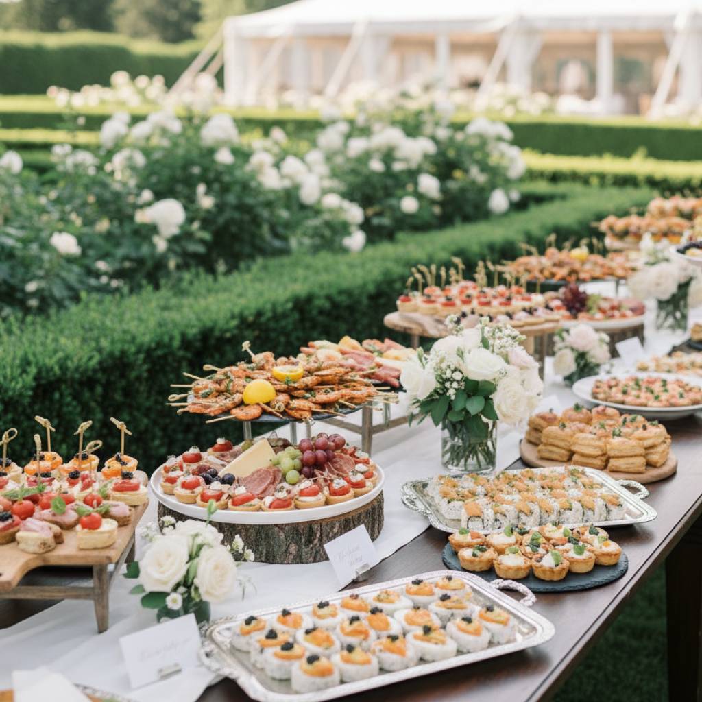 Aperitivos de boda: ideas deliciosas para sorprender a tus invitados