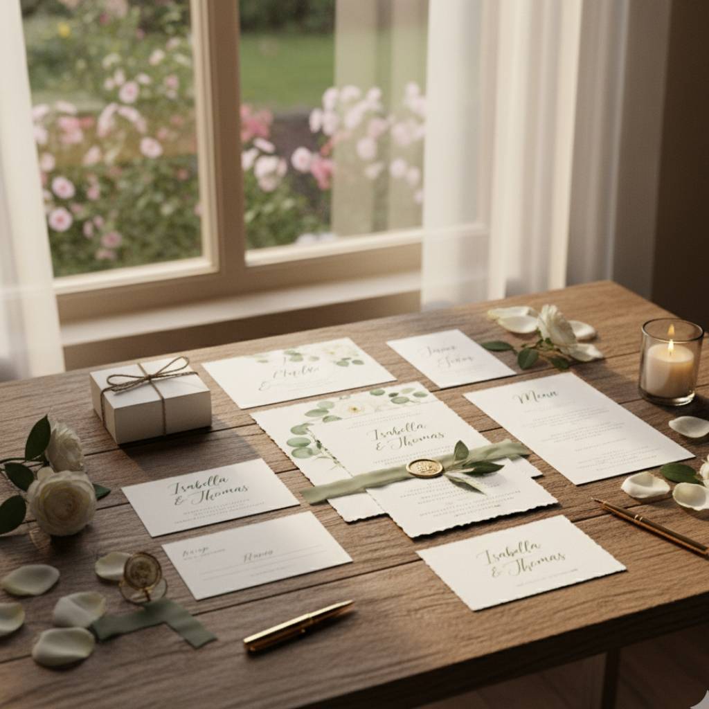 Imprescindibles en la papelería de boda: guía para novios